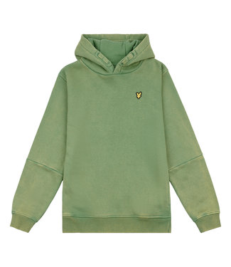 Lyle & Scott Hoodie oversized - Dark Ivy