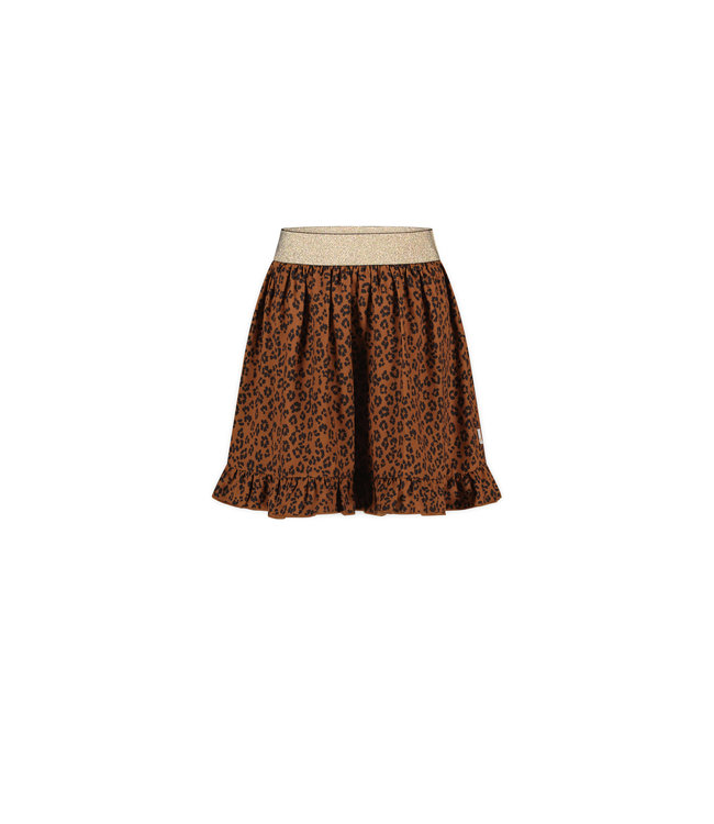 Moodstreet Meisjes rok AOP luipaard - Toffee