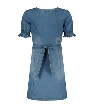 NoBell Meisjes jurk  denim - Mila - Pearl