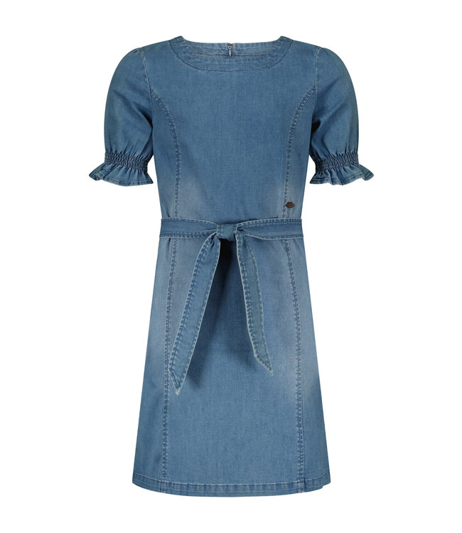 NoBell Meisjes jurk  denim - Mila - Pearl