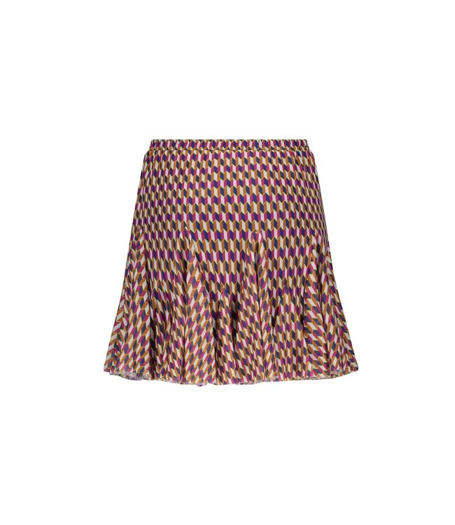 B.Nosy Meisjes rok mesh - Belle retro AOP