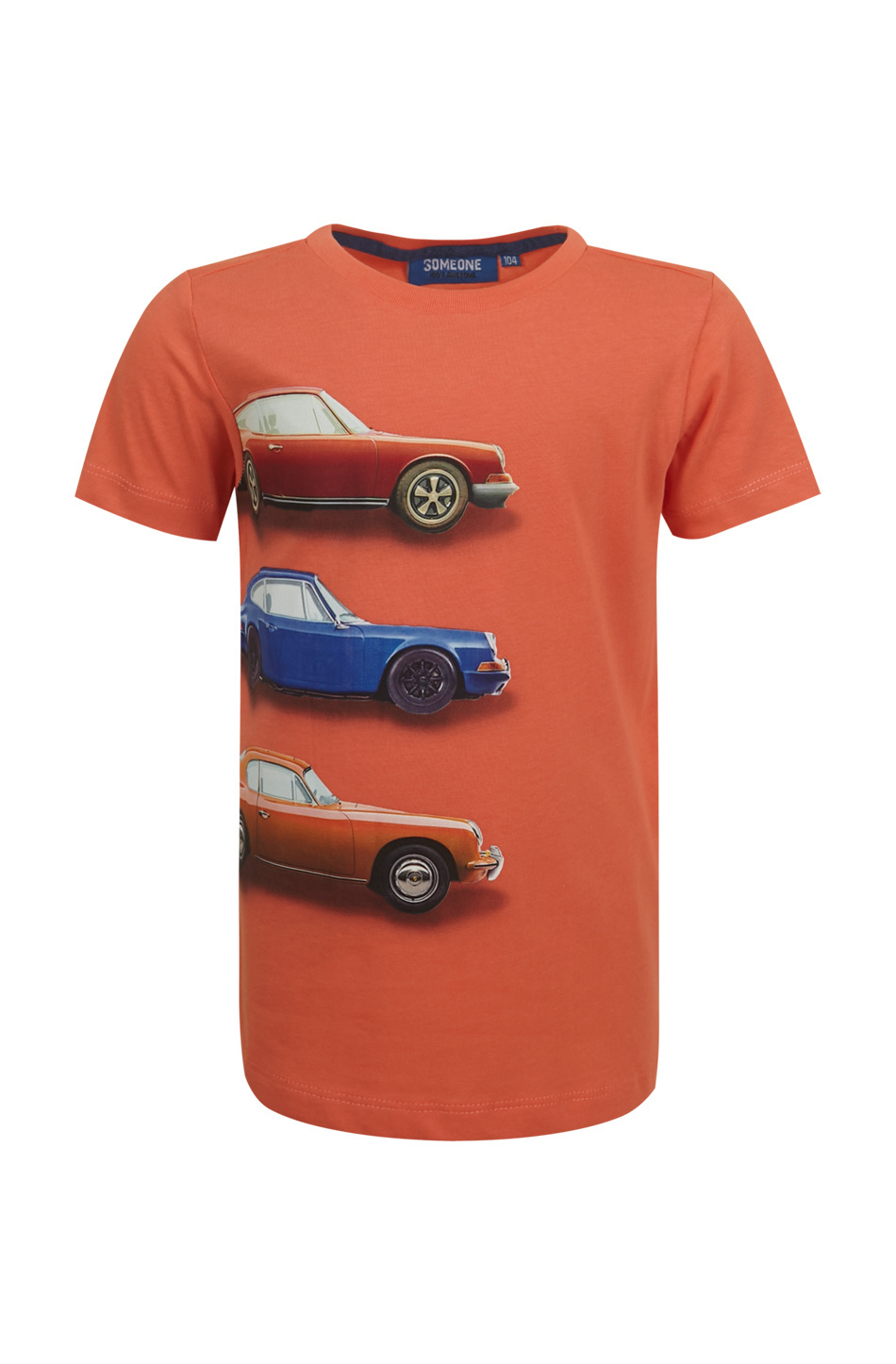 Someone Jongens t-shirt - Luuk-SB-02-A - Helder oranje