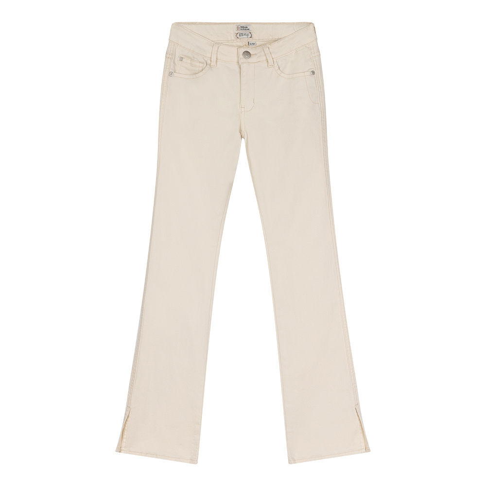 Indian Blue Jeans Lexi Bootcut Fit Jeans Meisjes - Broek - Gebroken wit - Maat 170