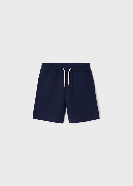 Basic fleece shorts Navy 5