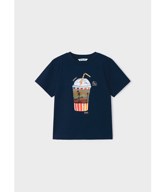 Mayoral Jongens t-shirt - Navy blauw