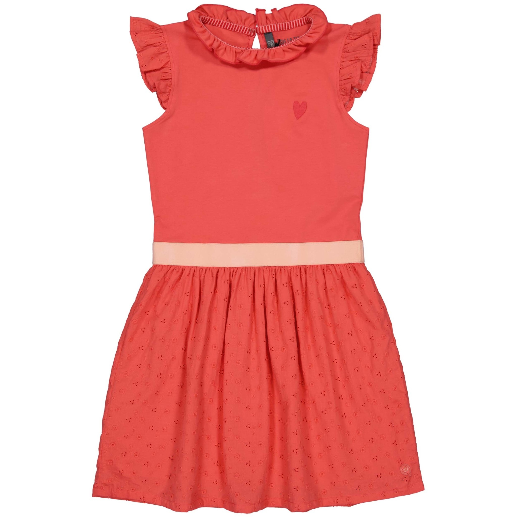 Quapi Meisjes jurk - Tamira - Roze rouge
