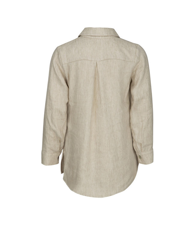 KIEstone Meisjes blouse - Zand - Gigi