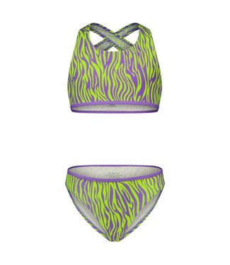 B.Nosy Meisjes bikini AOP - Active zebra groen