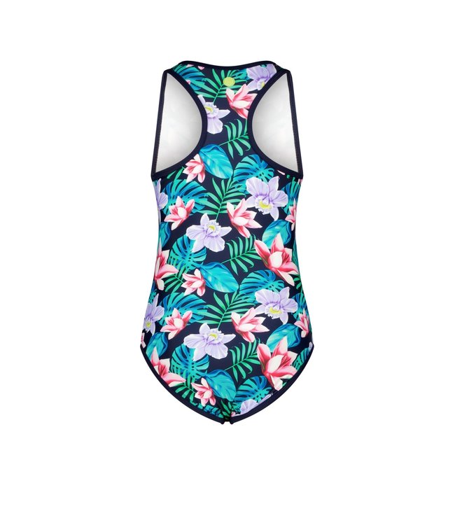 B.Nosy Meisjes badpak AOP - Active bloemen AOP