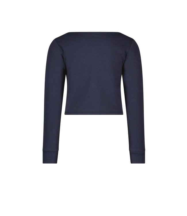 B.Nosy Meisjes tanktop met sweater 2-piece - Navy blauw