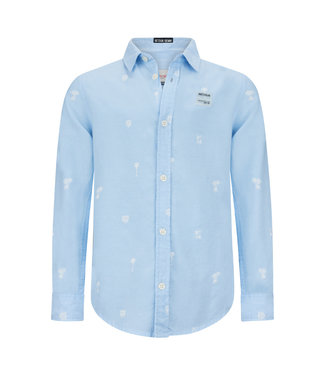 Retour Jeans Jongens shirt - Jurgen - Zacht blauw