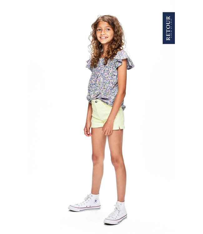 Retour Jeans Meisjes blouse - Fernanda - Licht appel groen