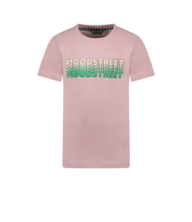 Moodstreet Jongens t-shirt print - Cool lilac