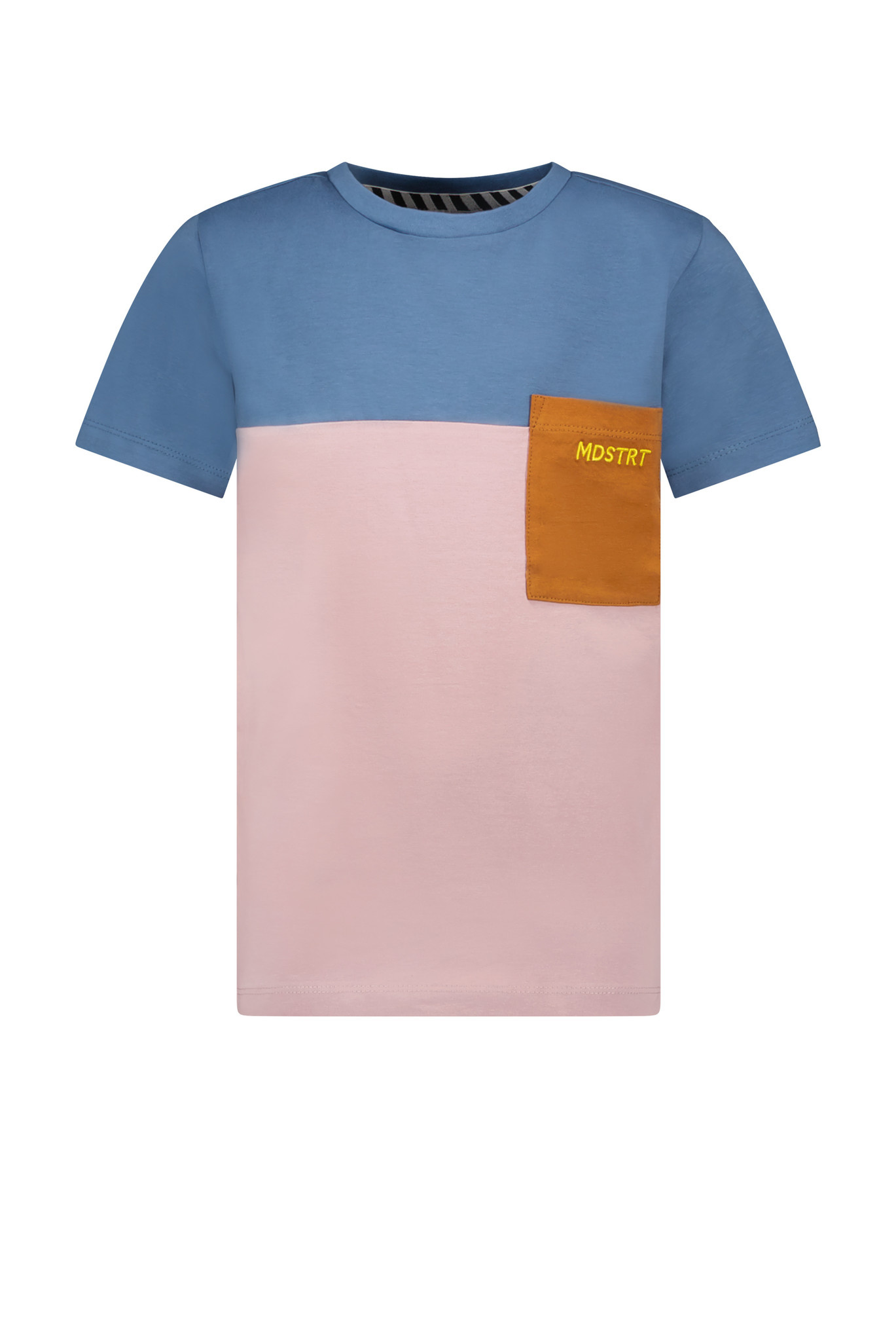 Moodstreet M302-6423 Jongens T-shirt Frost lilac - Maat 110/116