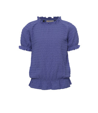 LOOXS 10sixteen Meisjes top fancy crinkle - Violet blauw