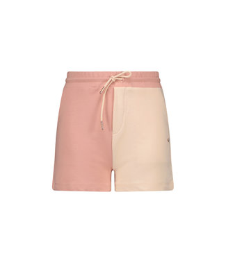 NoBell Meisjes short colorblock - Siza - Misty roze