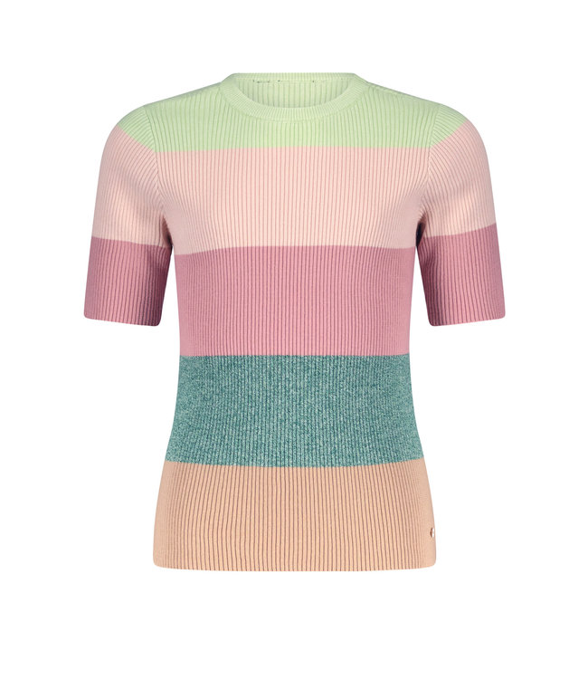 NoBell Meisjes top colorblock - Kiu - Spring meadow