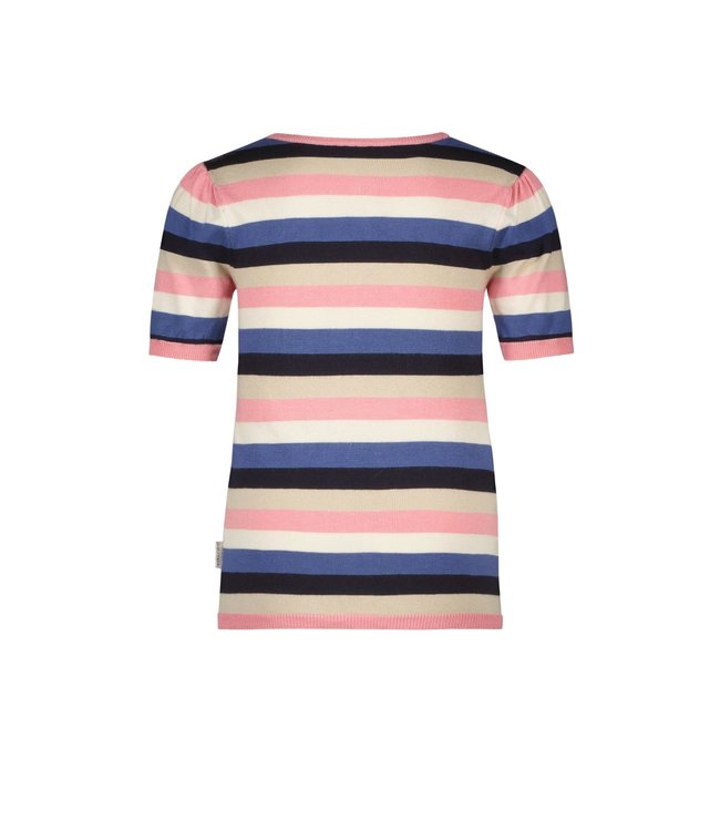 B.Nosy Meisjes top multi color - Geranium roze