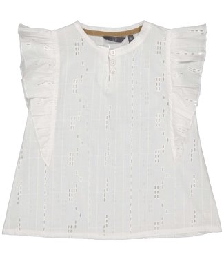 LEVV Meisjes blouse - Denia - Off wit