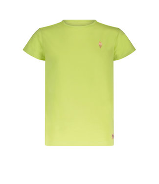 NoNo Meisjes t-shirt - Basic - Sour lime