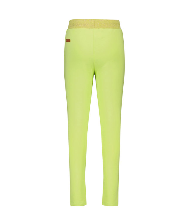 NoNo Meisjes sweat broek - Secler - Sour lime