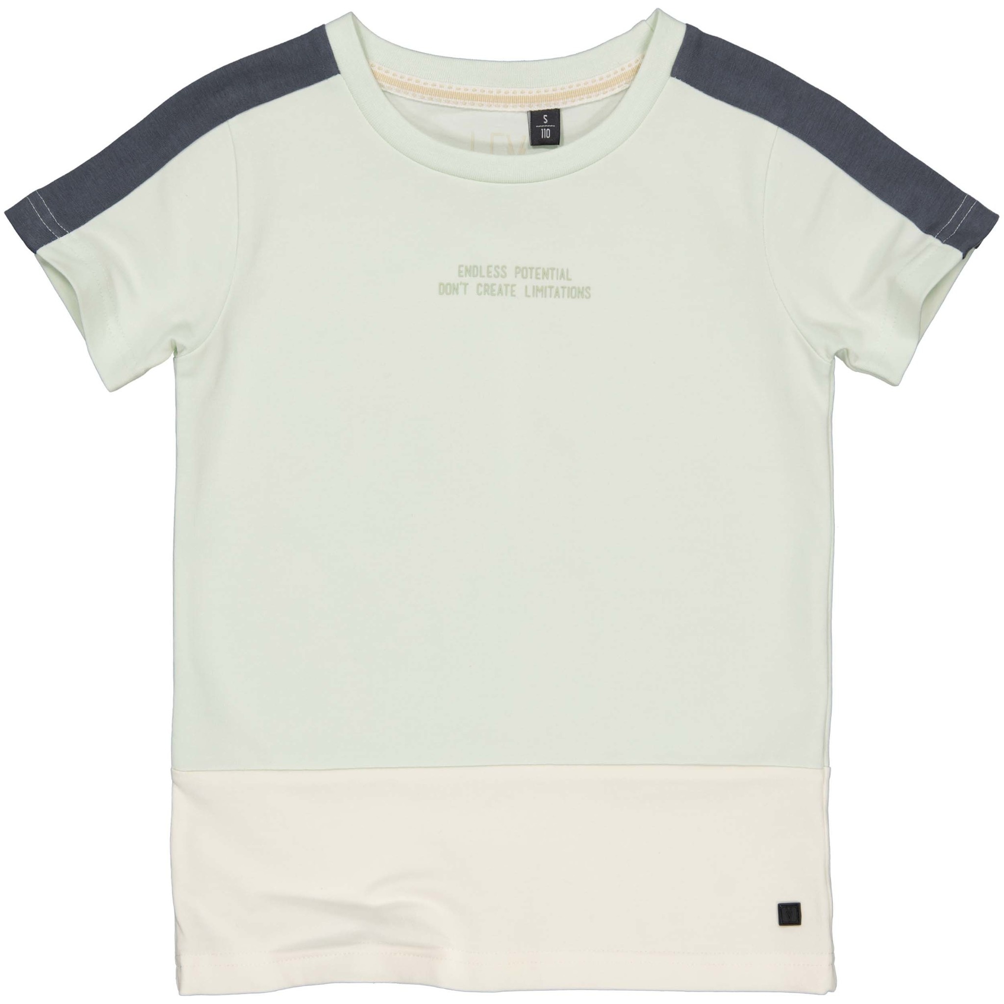 LEVV Little Meisjes t-shirt - Elano - Mint afbeelding