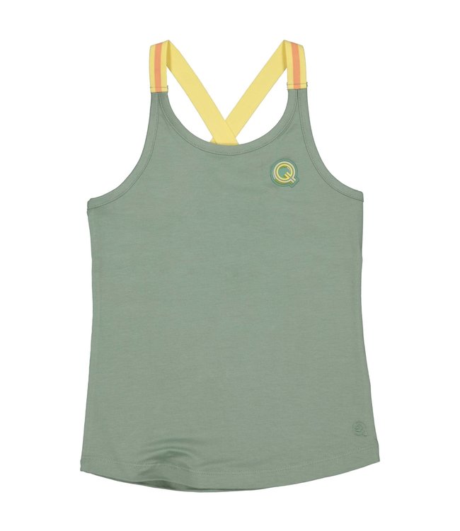 Quapi Meisjes top - Teunise - Army groen