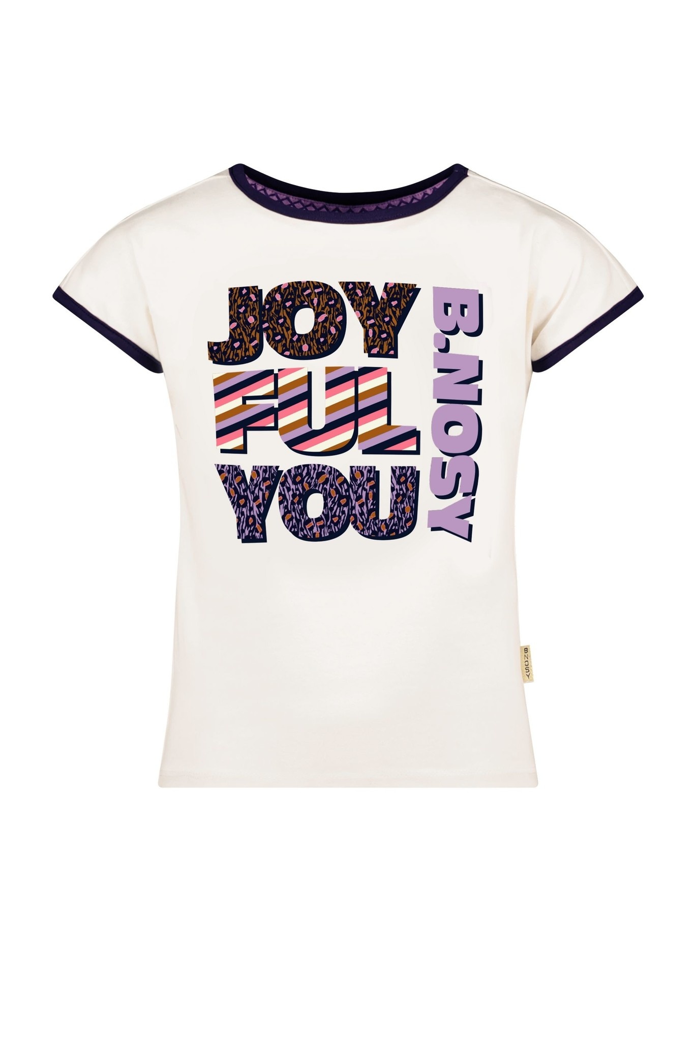 B.Nosy meisjes t-shirt Joyful multi artwork Cotton