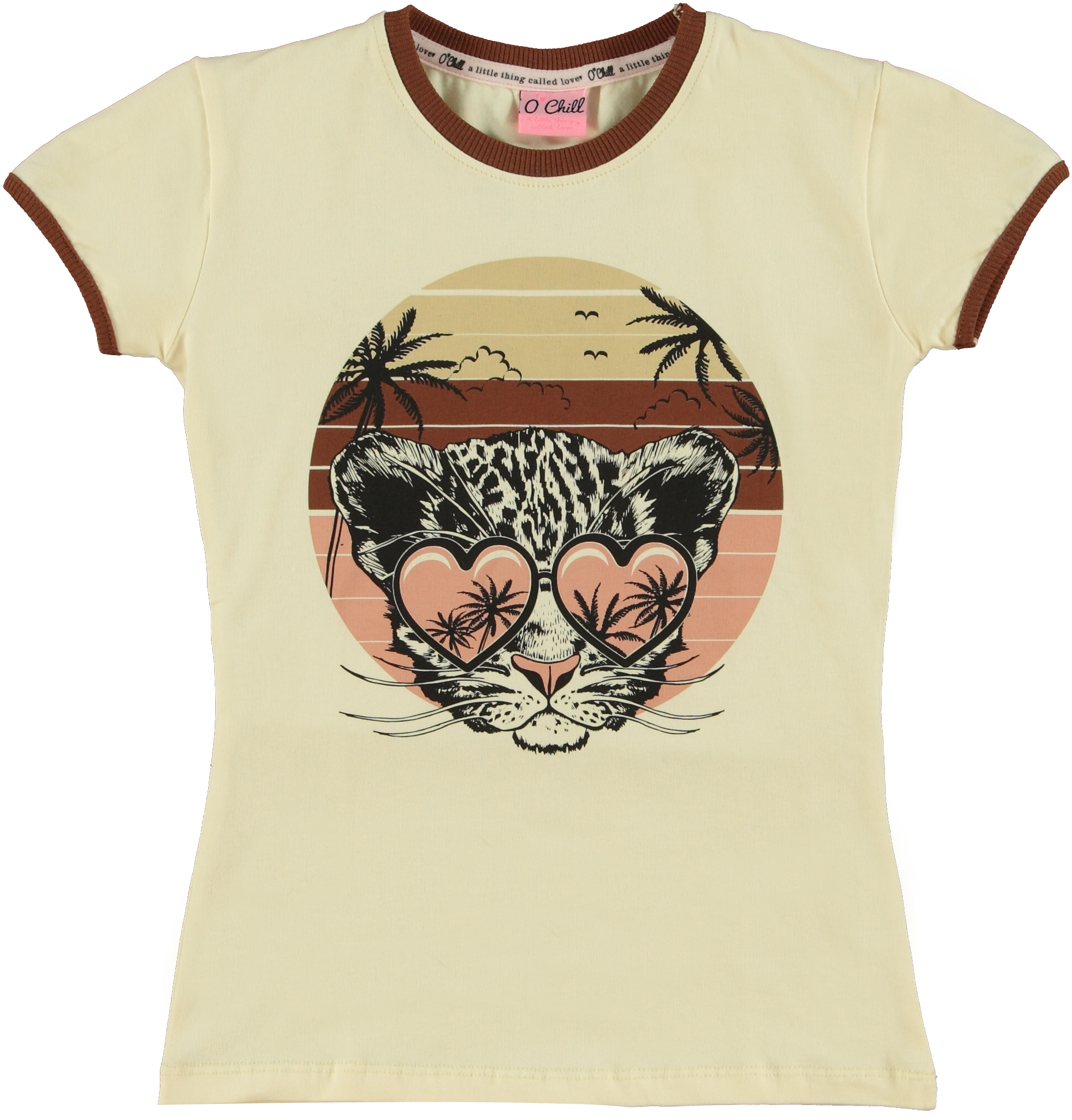 OChill-Girls T-Shirt Page-Ecru