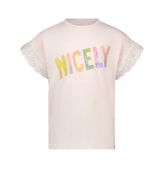 NoNo Meisjes t-shirt print - Kebou - Kers blossom