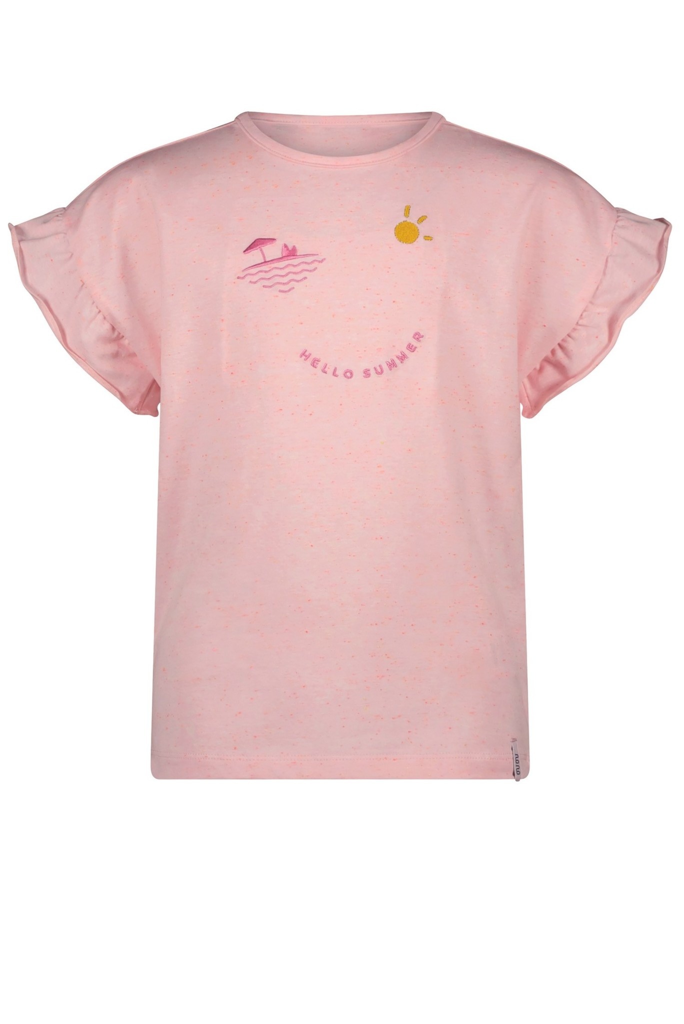 NoNo Meisjes t-shirt - Kanou - Kers blossom