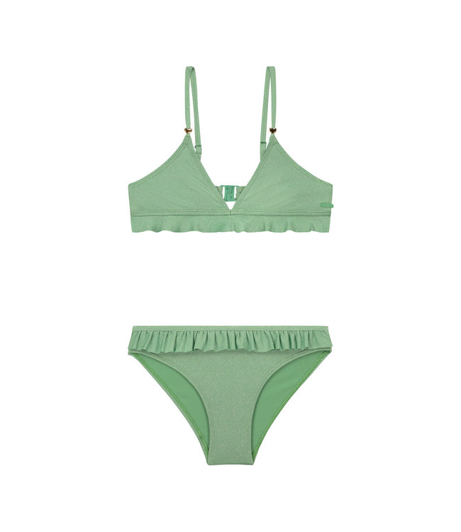 Shiwi Meisjes bikini Rosie Sicily glitter - Kelly groen