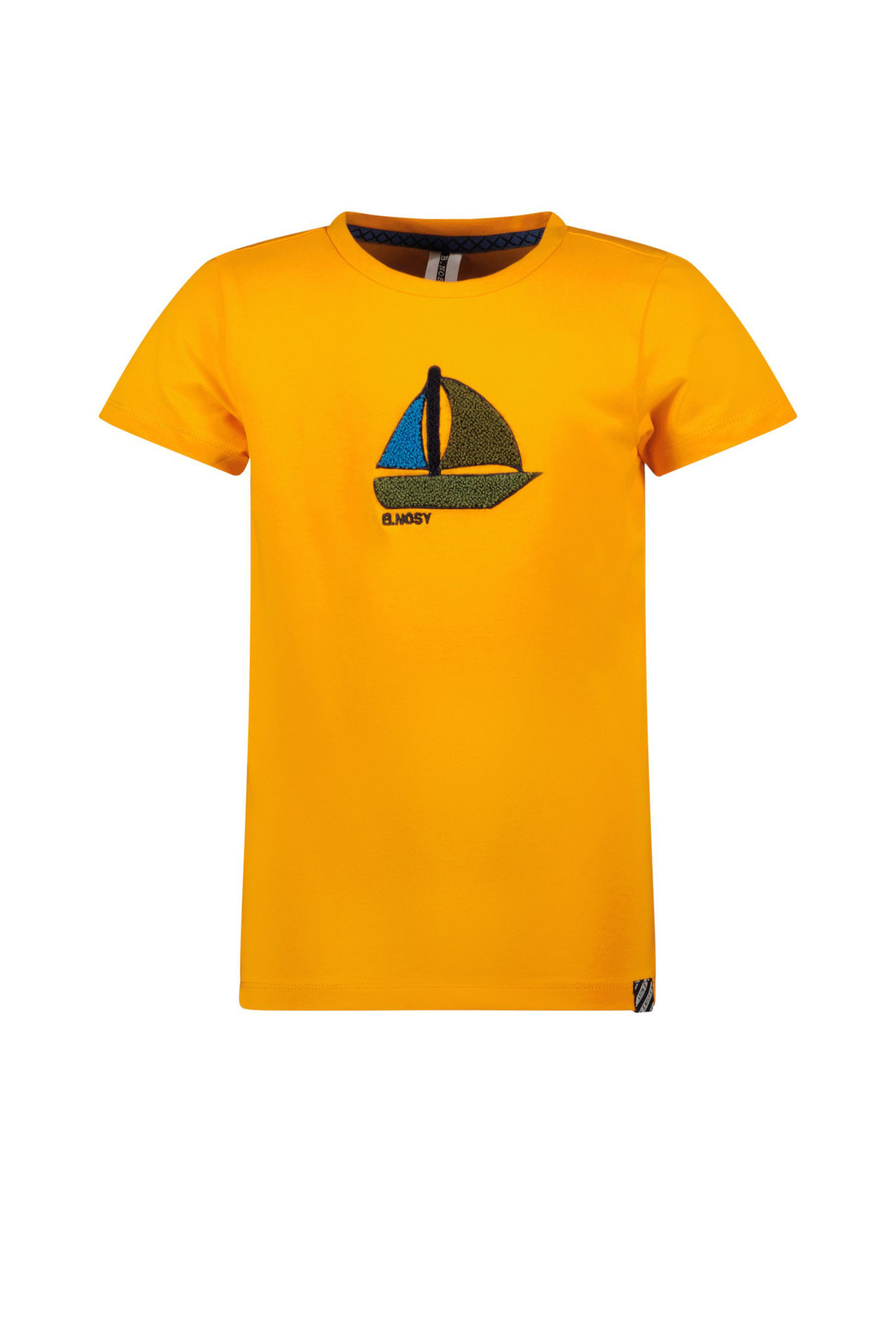 B.Nosy jongens t-shirt Sailing Ship Calm Orange