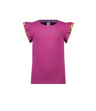 B.Nosy Meisjes t-shirt - Magenta