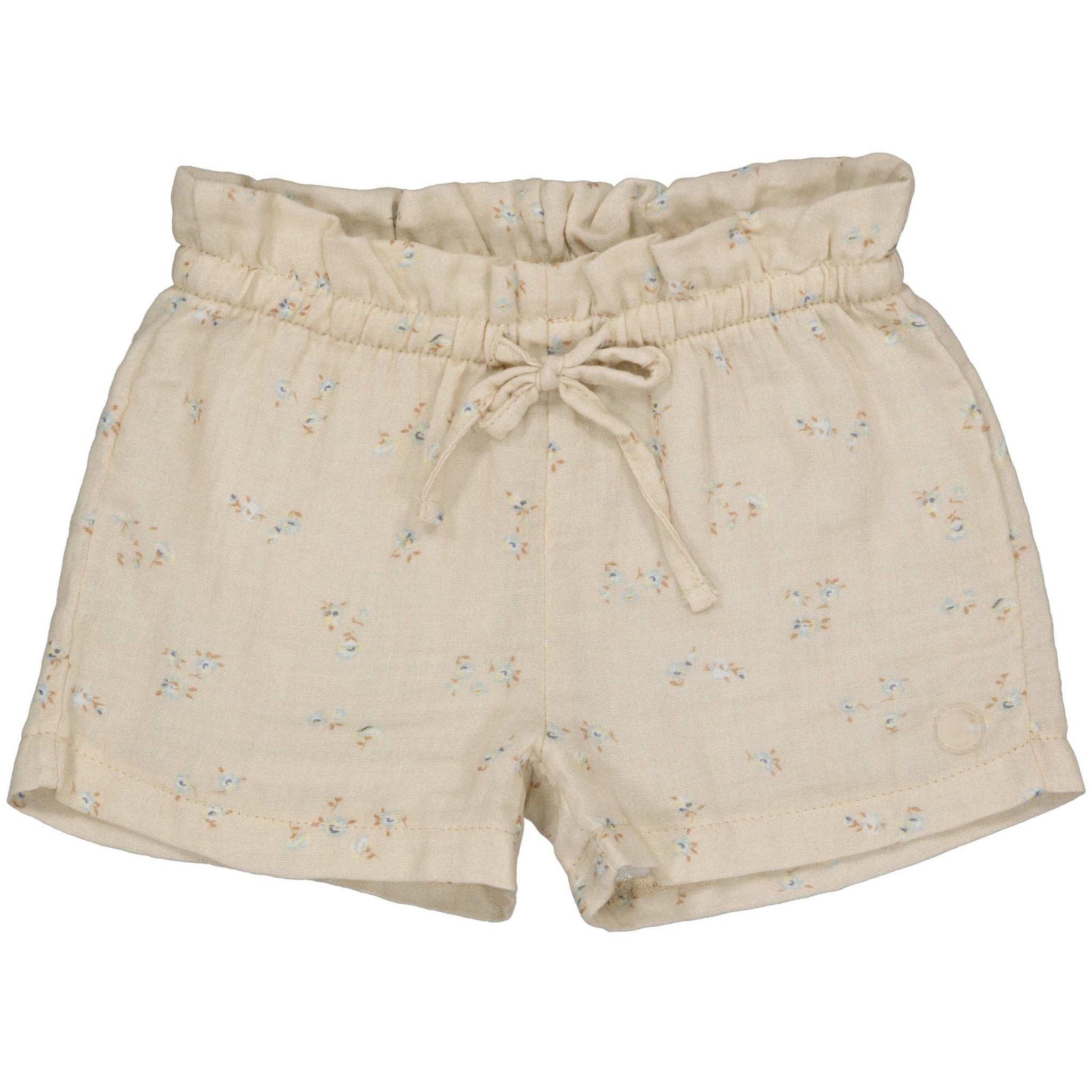 LEVV Little Meisjes short - Estella - AOP Creme bloemen