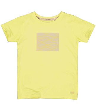 Quapi Jongens t-shirt - Tejay - Licht geel