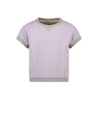 Like Flo Meisjes wafel top - Lilac