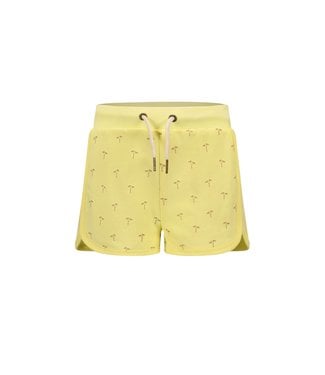 Like Flo Meisjes sweat short - Zacht geel