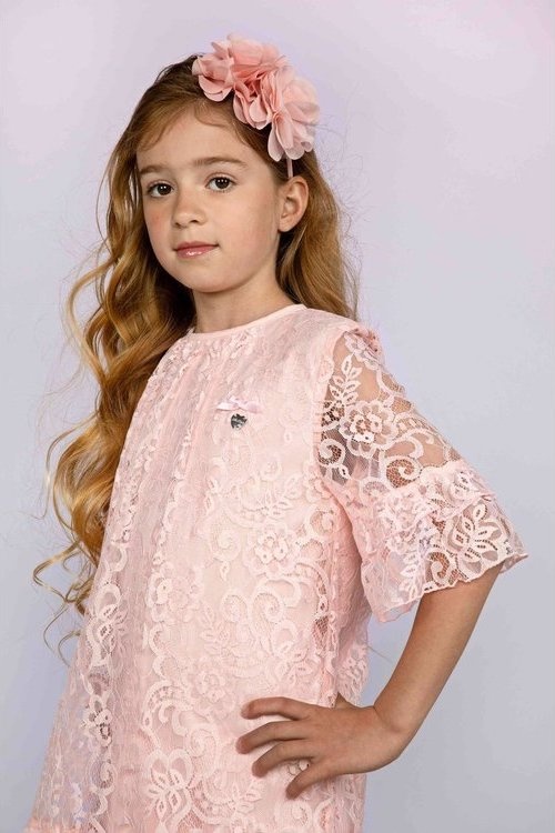 Le Chic baby roze jurkje