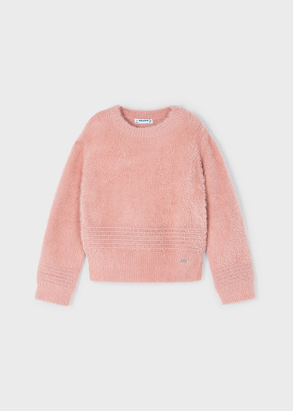 Mayoral Meisjes sweater - Nude