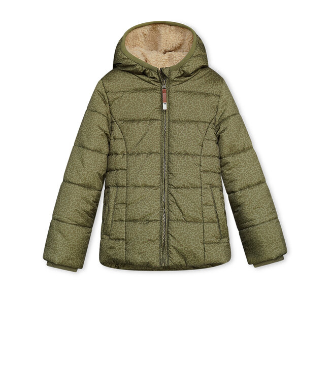 Moodstreet Meisjes winterjas - Khaki