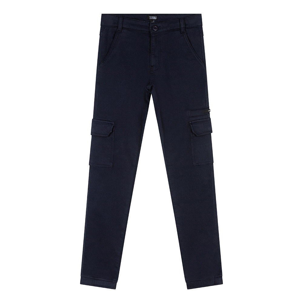 Indian Blue Jeans Jongens cargo broek - Donker blauw