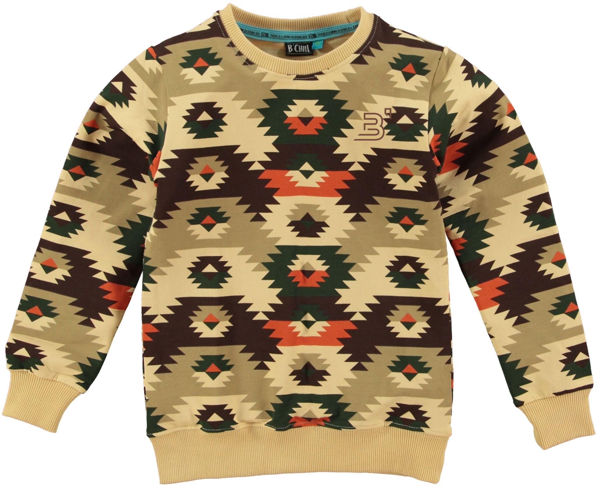 B'Chill Jongens sweater - Jurriaan - Multicolor