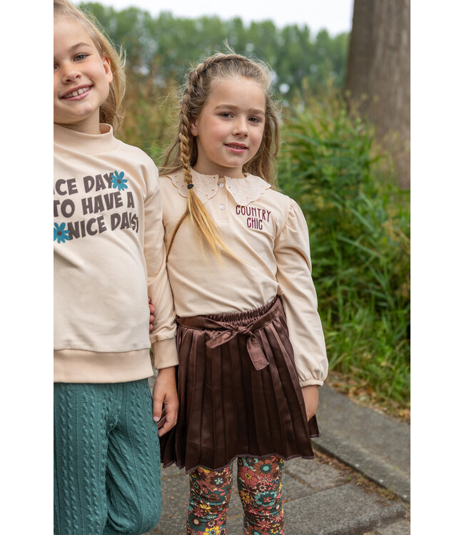 O'Chill Meisjes shirt - Balou - Ecru