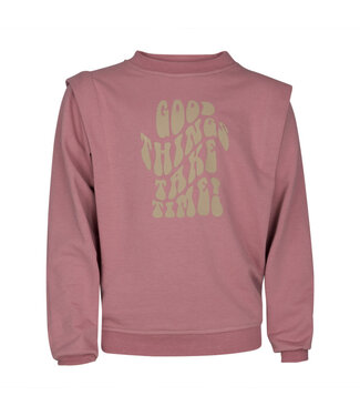 KIEstone Meisjes sweater - Candy - Zacht roze