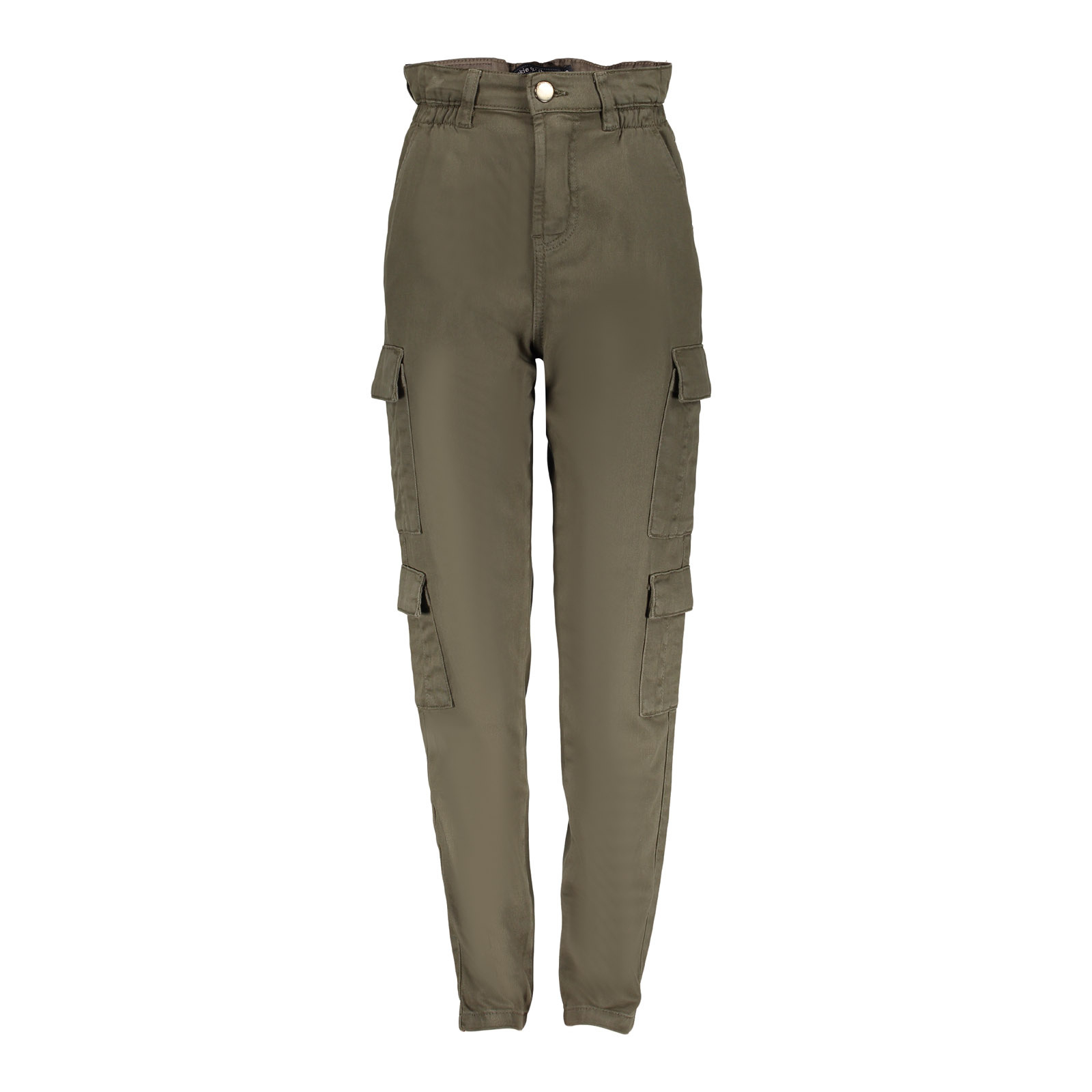 Frankie & Liberty Meisjes broek - Bird cargo - Olijf groen