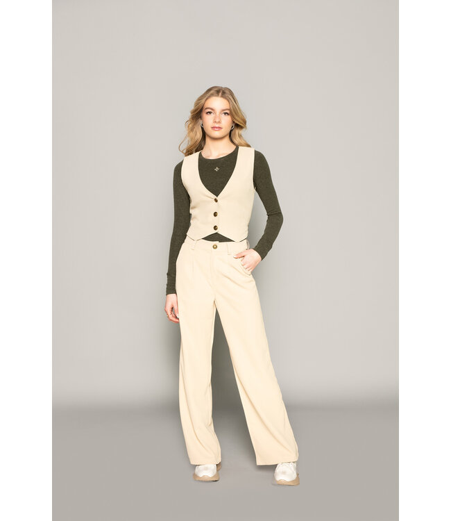 Frankie & Liberty Meisjes vest - Kendall - Zand