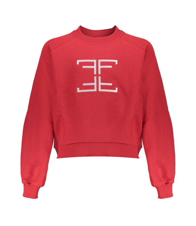 Frankie & Liberty Meisjes sweat shirt - Kristel - Rood