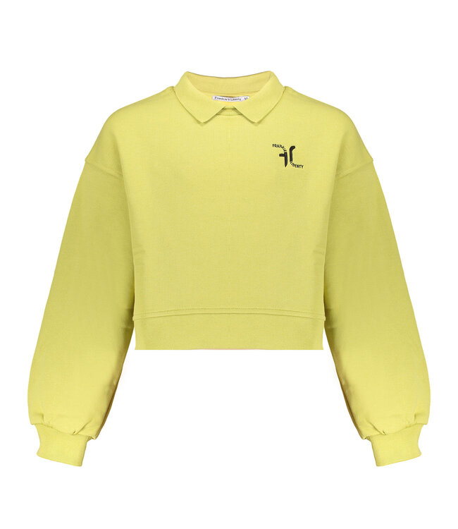 Frankie & Liberty Meisjes sweat shirt - Kim - Citronella