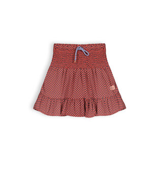 NoNo Meisjes rok smock - Noor - Samba rood